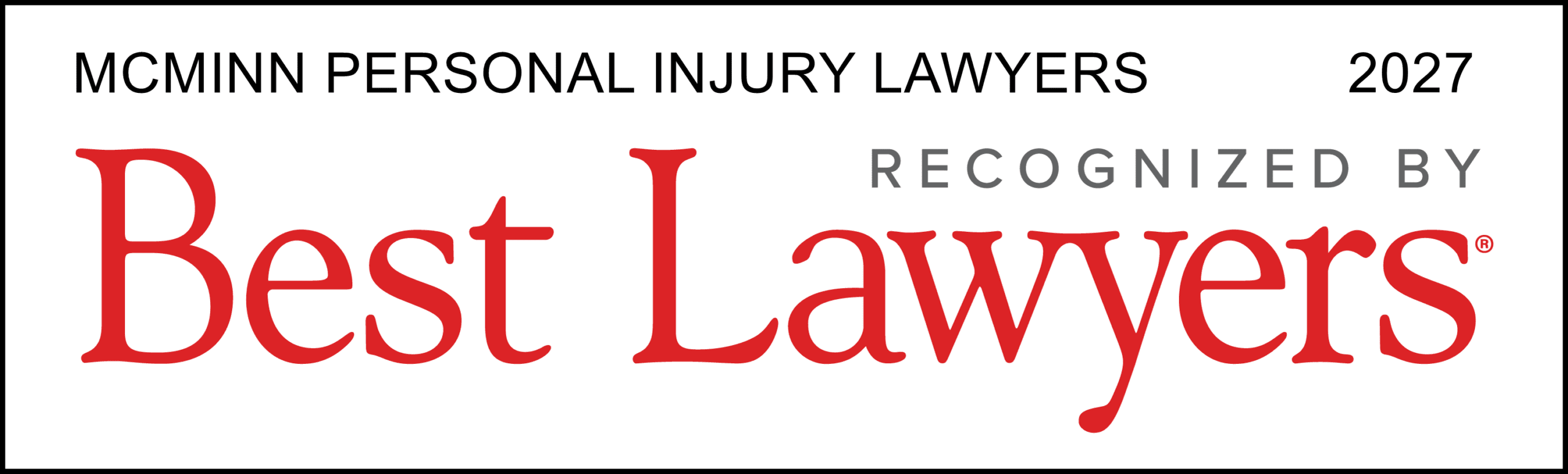 Best Lawyers recognition